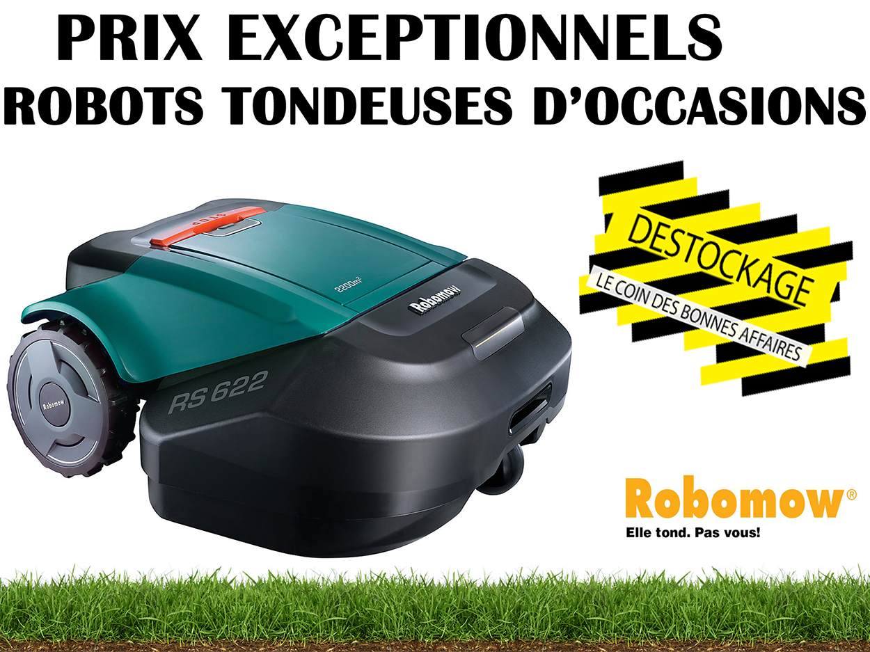 Achat/Vente Robot Tondeuse, Robot Aspirateur, Robot Lave-Vitres ...